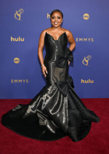 Quinta Brunson Wore Georges Chakra Couture To The 2024 Emmy Awards