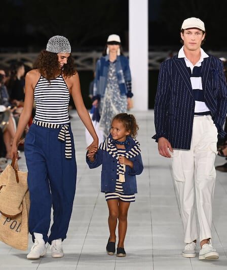 The theme of family was on full display at Ralph Lauren's Spring/Summer 2025 runway show in Bridgehampton.