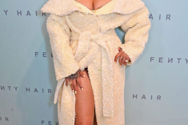 Rihanna attends the launch of Fenty Hair exclusively at Selfridges