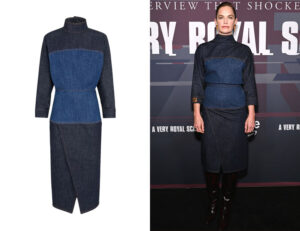 Ruth Wilson's Fendi Poseidon Denim Dress