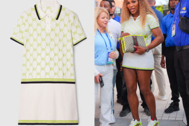 Serena Williams' Gucci Polo Dress With GG Intarsia