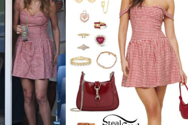 Taylor Swift: Red Check Dress, Platform Shoes