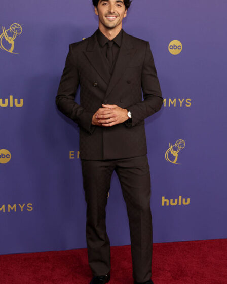 Taylor Zakhar Perez Wore Gucci To The 2024 Emmy Awards