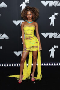 Tyla Wore Area To The 2024 MTV VMAs