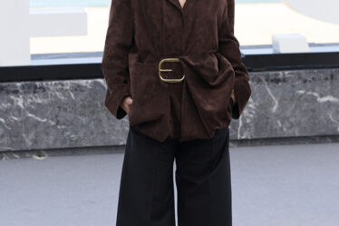 Victoria Luengo attends the 'Yo, Adicto/ I, Addict' photocall during the 72nd San Sebastian International Film Festival