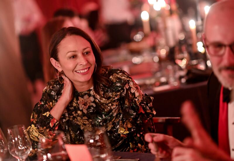 Caroline Rush attends the BoF VOICES 2021 Gala Dinner.