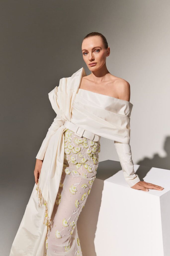 Azzi & Osta "Empress" gown from the Fall/Winter 2024-25 "Untamed Harmonies" collection