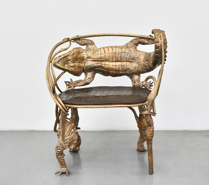 CLAUDE LALANNE CROCODILE chair - untamed design