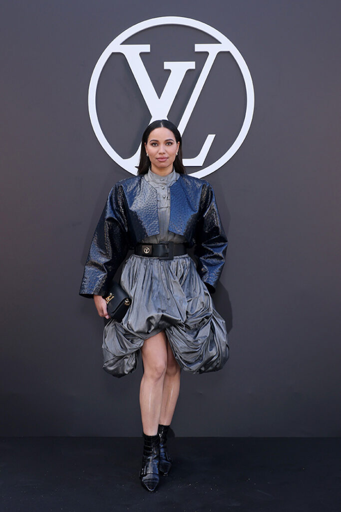 Jurnee Smollett attends the Louis Vuitton Paris Womenswear Spring-Summer 2025 show 