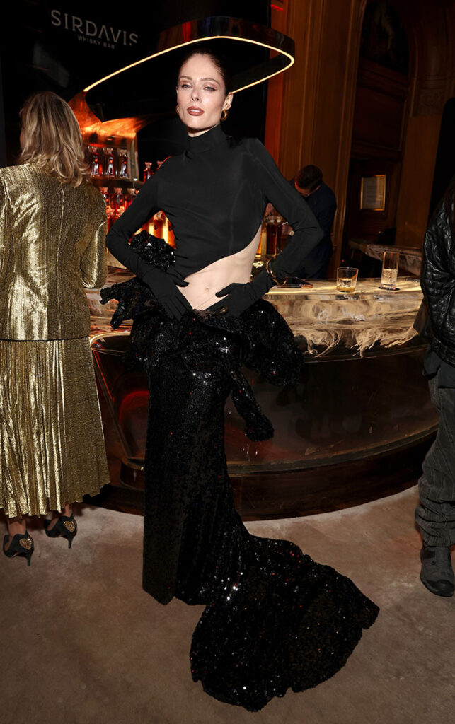 Coco Rocha attends the SirDavis American Whisky Launch Party