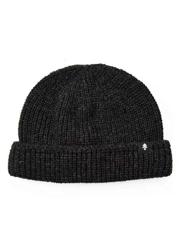 black beanie