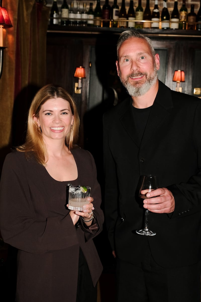 Emma McFerran, CEO of Lyst and Nick Blunden, president at The Business of Fashion.