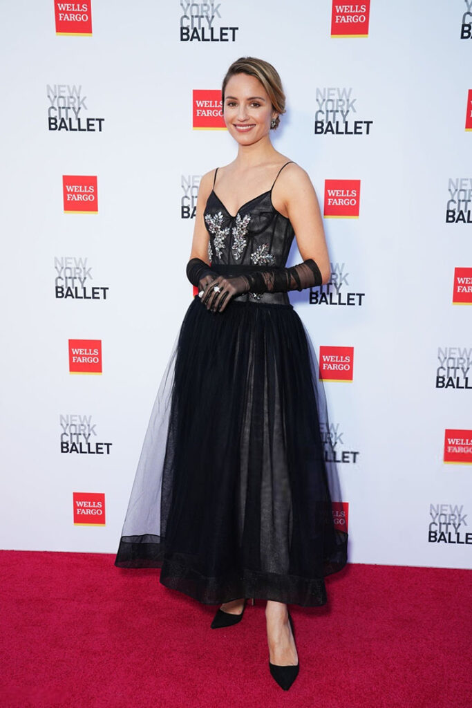 Dianna Agron attends the New York City Ballet 2024 Fall Fashion Gala 