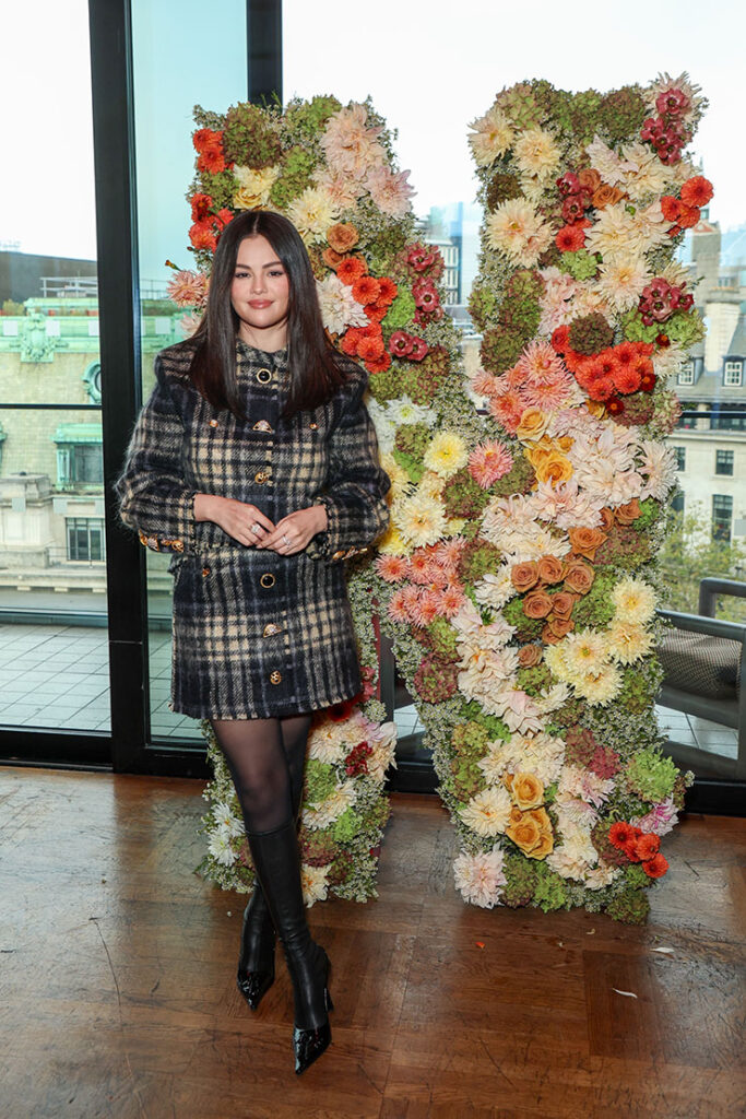 Selena Gomez attends the Netflix Awards Brunch during the 2024 BFI London Film Festival for 'Emilia Pérez' 