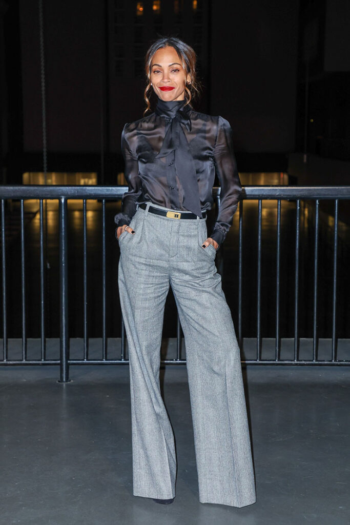 Zoe Saldana at Netflix Special Screening for Emilia Pérez