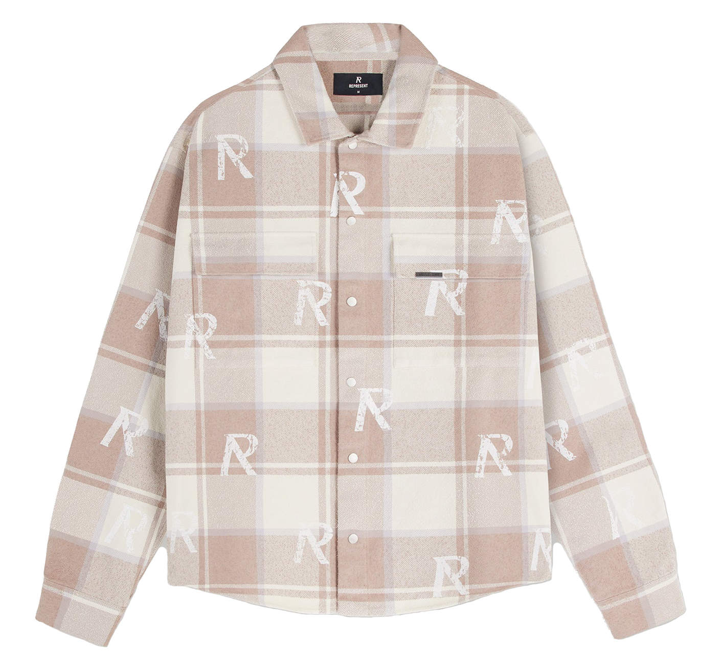 Represent All Over Initial Flannel Shirt