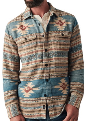 Faherty Doug Good Feather Canyon Overshirt