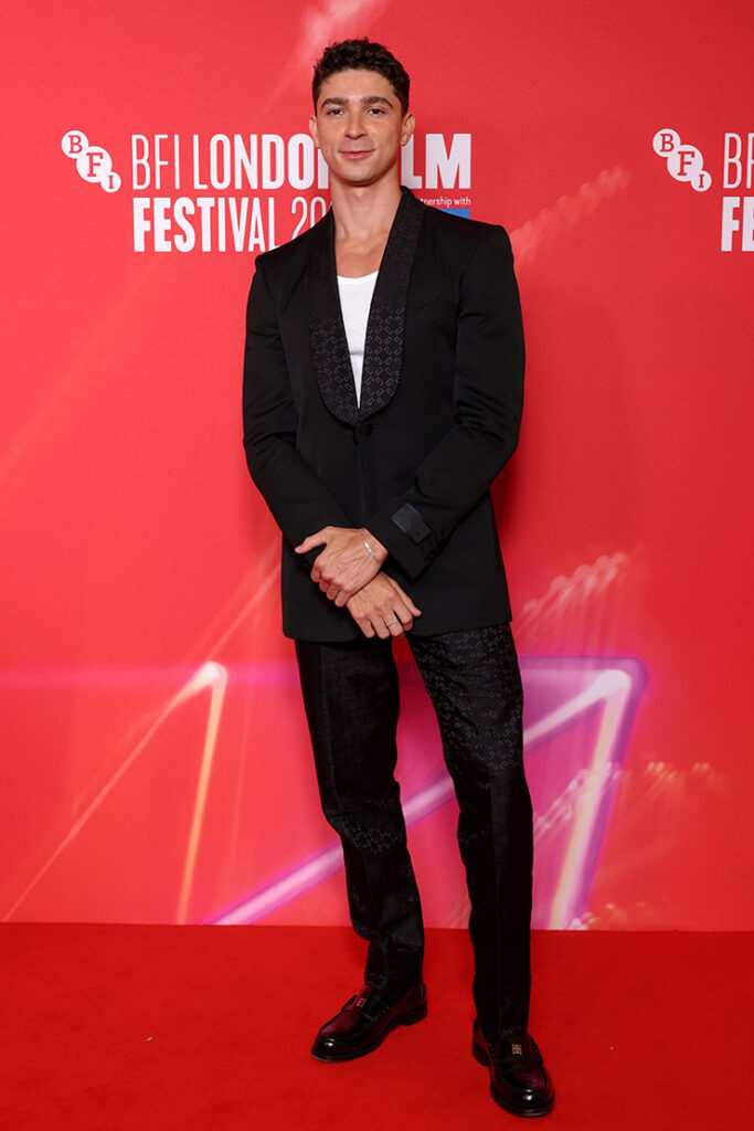 Isaac Powell attends "The Franchise" during the 68th BFI London Film Festival a