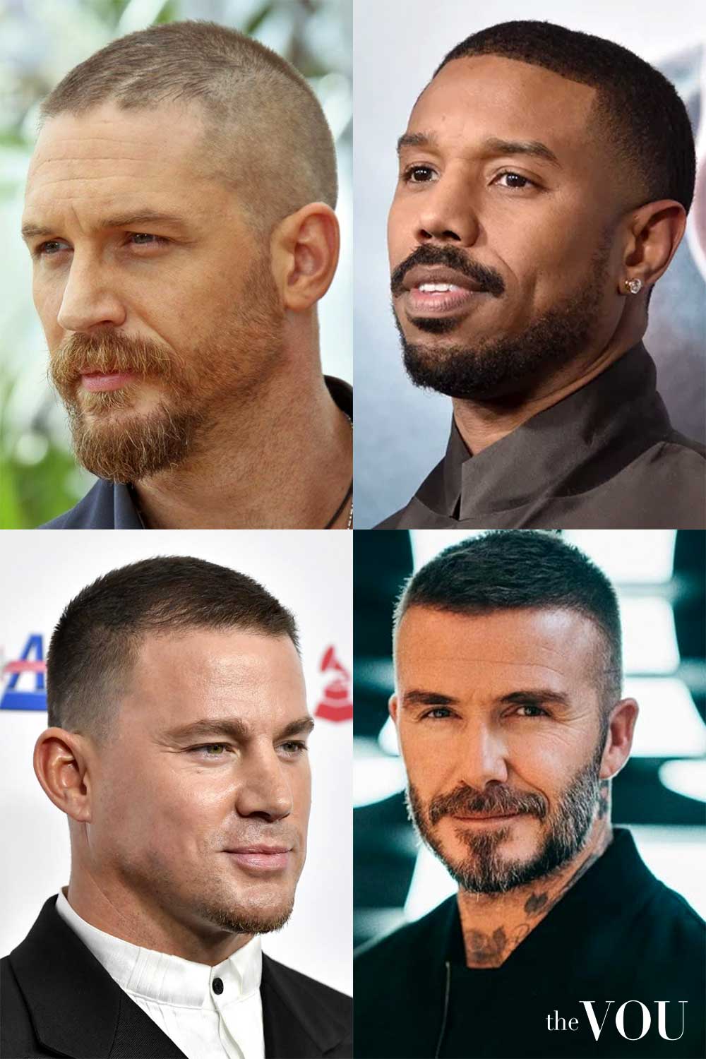 Manly crew cut hairstyle men