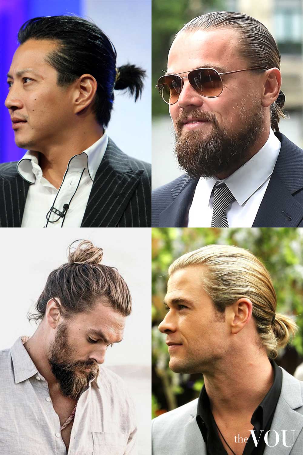 Manly Man Bun hairstyle