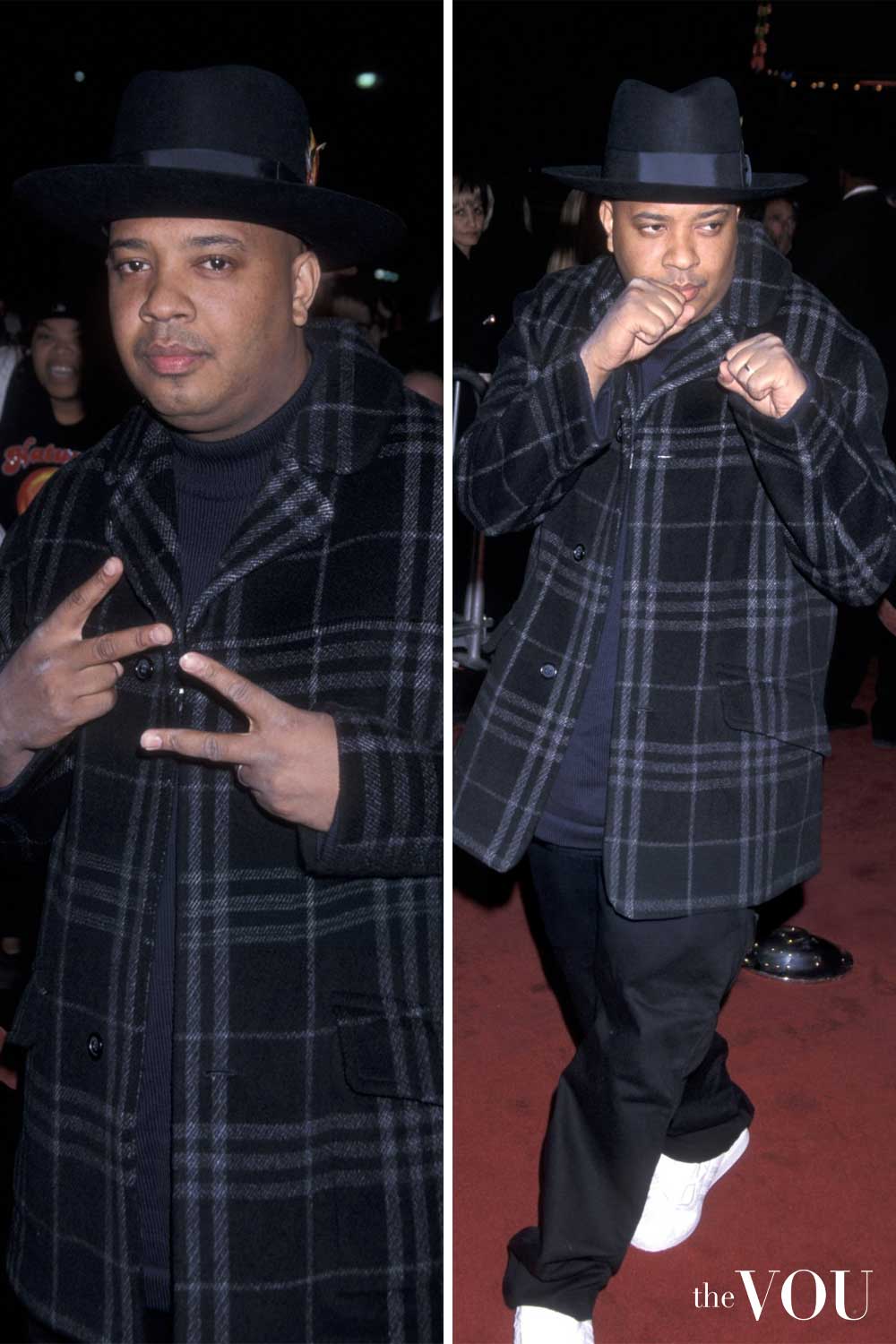 Rapper Rev Run of Run-DMC's 90s Formalwear With Adidas Shoes