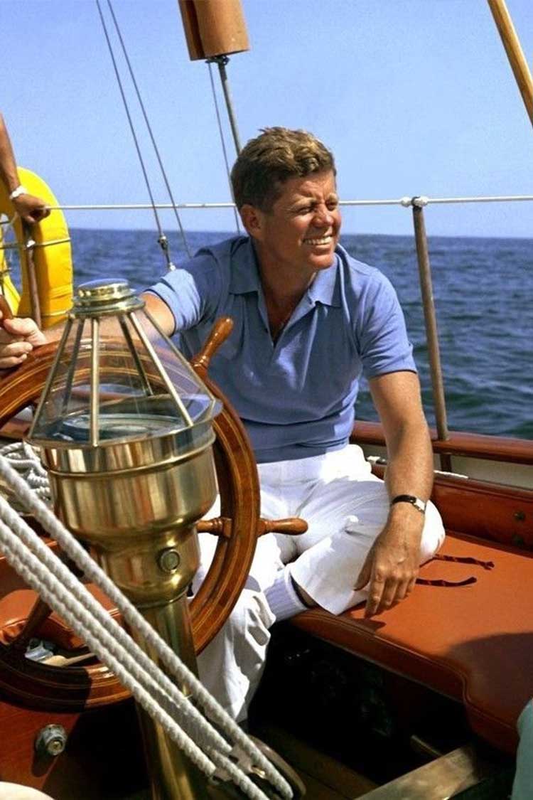 John F. Kennedy Classic Nautical Style