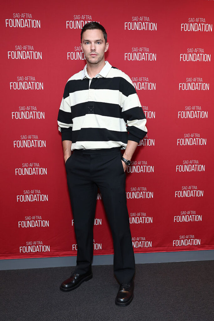 Nicholas Hoult attends the SAG-AFTRA Foundation Conversations Presents "The Order"