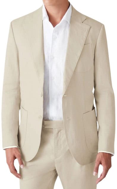 Luca Faloni Linen Suit