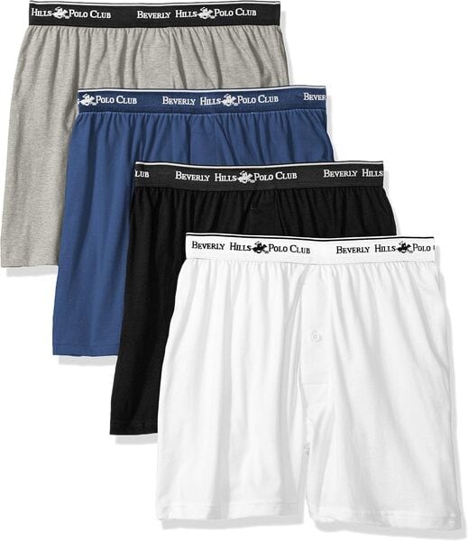 Beverly Hills Polo Club Men’s Comfort Knit Boxers