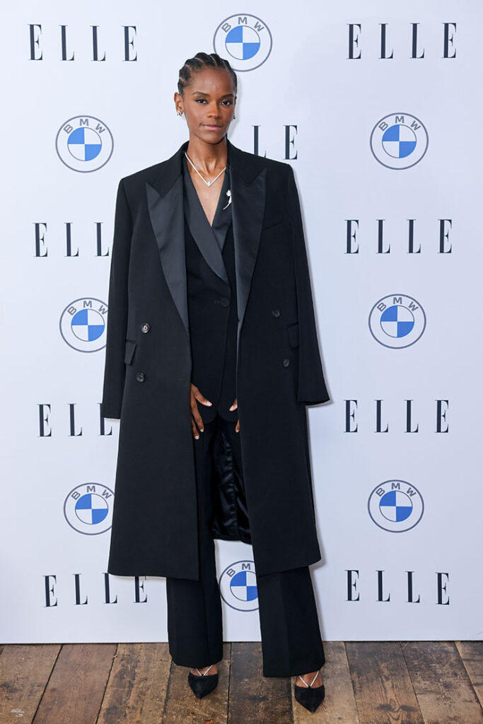 Letitia Wright attends the ELLE Style Awards