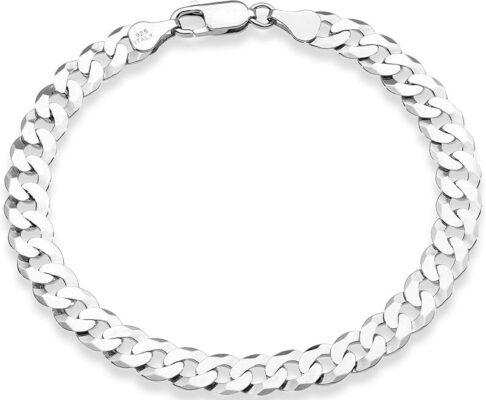 Miabella Cuban Link Bracelet