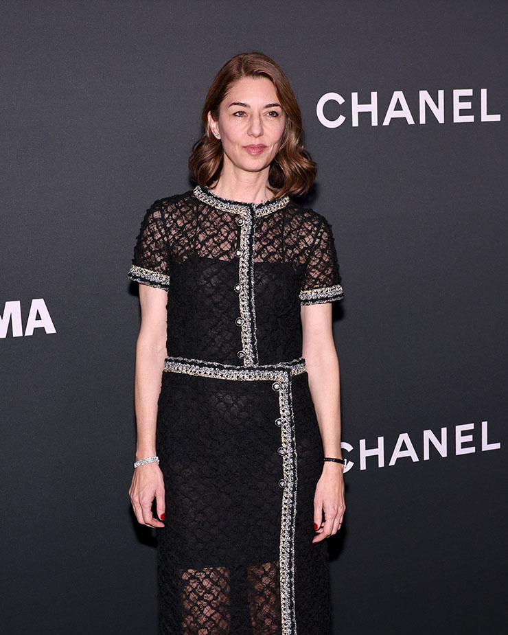 Sofia Coppola, wearing CHANEL attends The Museum of Modern Art Film Benefit 