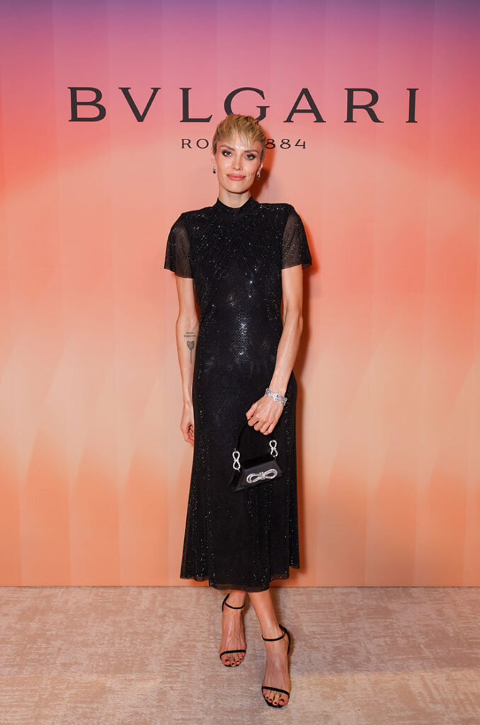 Wallis Day attends the Bvlgari High Jewellery Gala