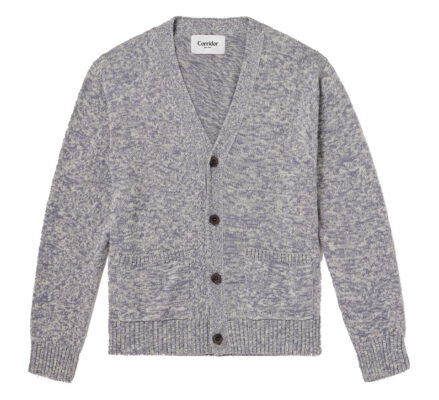 CORRIDOR Pima Cotton Cardigan