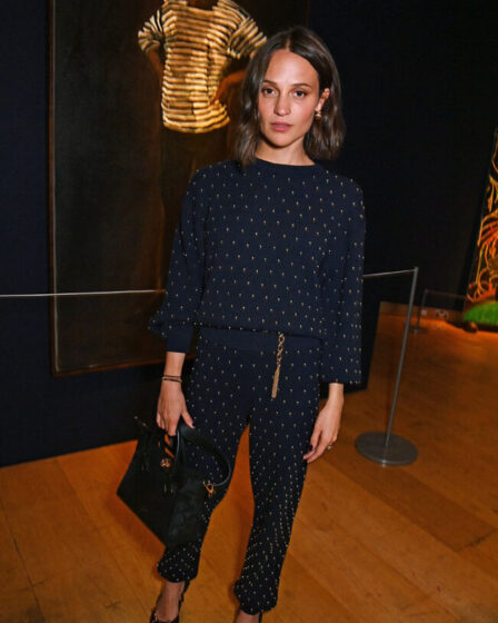 Alicia Vikander Wore Chloé To The Christie's 20/21 Art Party