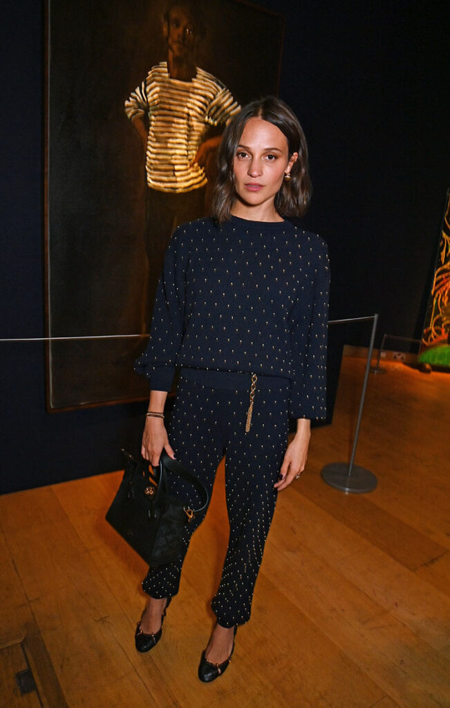 Alicia Vikander Wore Chloé To The Christie's 20/21 Art Party