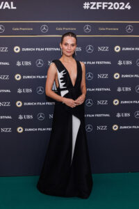 Alicia Vikander Wore Louis Vuitton To 'The Assessment' Zurich Film Festival Premiere