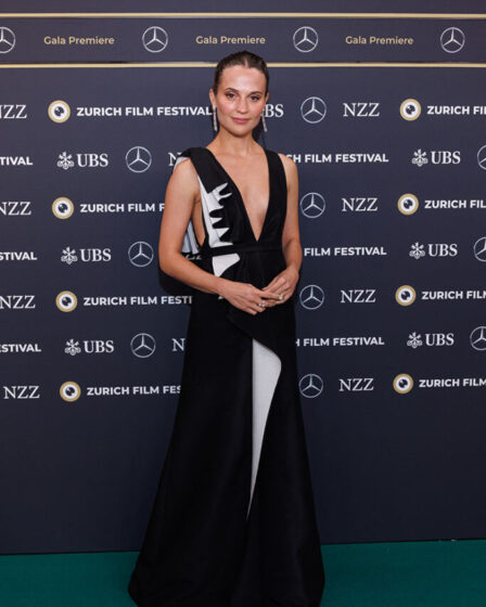 Alicia Vikander Wore Louis Vuitton To 'The Assessment' Zurich Film Festival Premiere