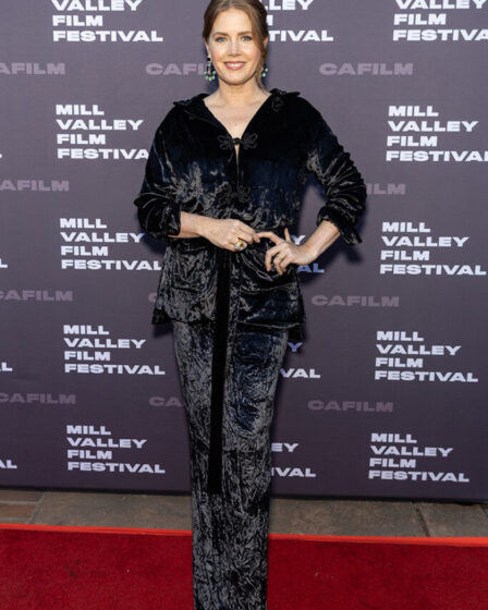 Amy Adams Wore Dior To The 2024 Mill Valley Film Festival Closing Night Screening of 'Nightbitch'