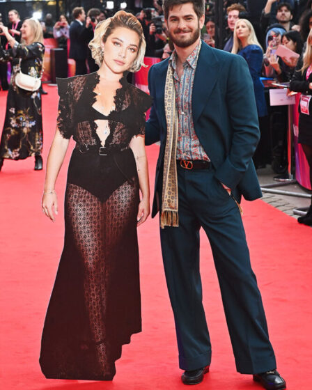 Andrew Garfield Wore Valentino To The 'We Live In Time' London Film Festival Premiere