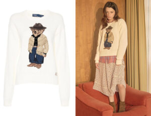 Becky Armstrong's Polo Ralph Lauren Polo Bear Cotton Sweater