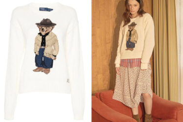 Becky Armstrong's Polo Ralph Lauren Polo Bear Cotton Sweater