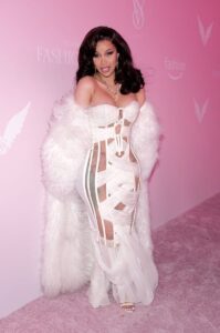 Cardi B attends the Victoria's Secret Fashion Show 2024 on October 15, 2024, in New York City. (Photo by Craig Barritt/Getty Images for Victoria's Secret)