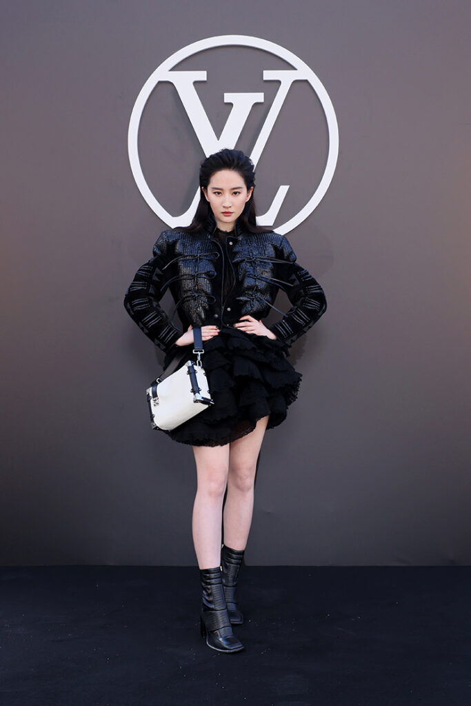 Liu Yifei attends the Louis Vuitton Paris Womenswear Spring-Summer 2025 show 