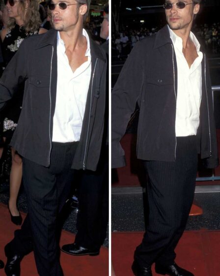 Brad Pitt 90s Style Business Casual