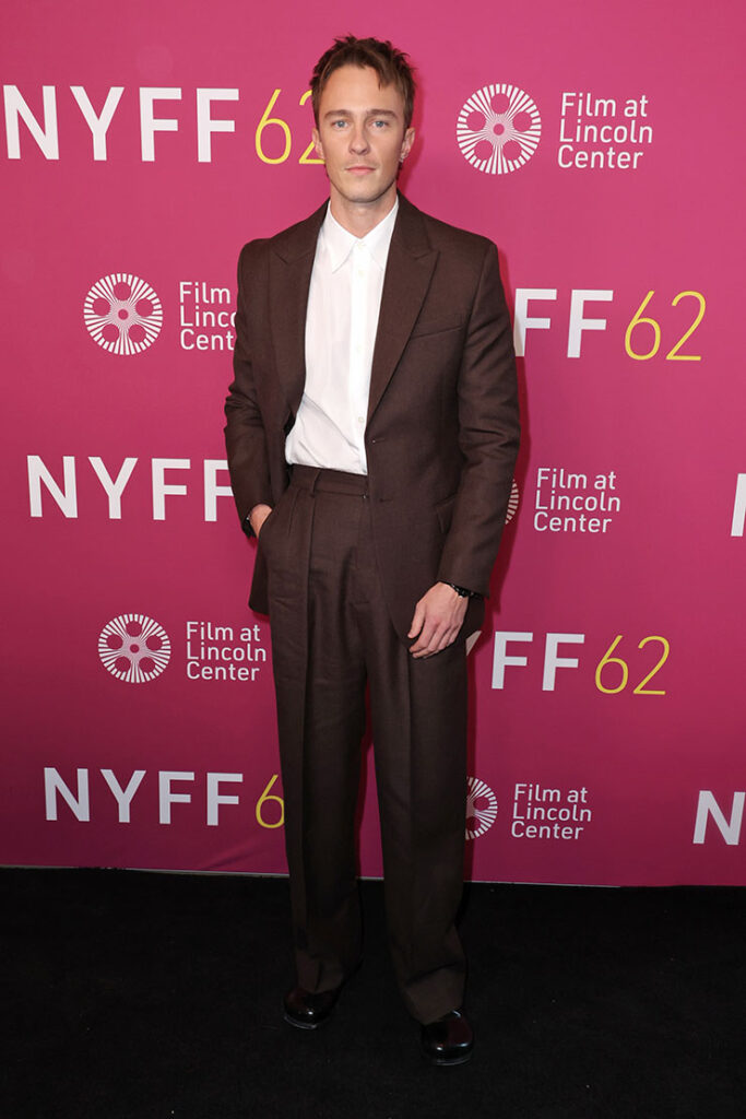 Drew Starkey attends the "Queer" premiere during the 62nd annual New York Film Festival