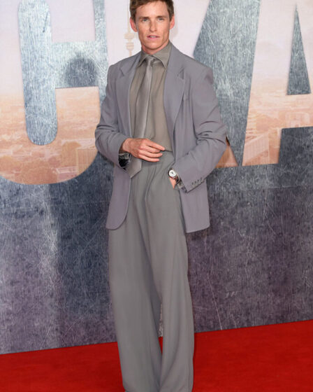 Eddie Redmayne Wore Saint Laurent To 'The Day Of The Jackal’ London Premiere