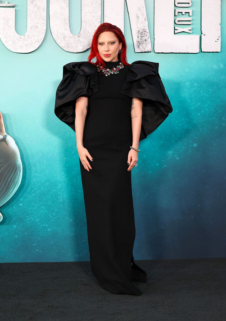 Lady Gaga Wore Celine To The ‘Joker: Folie à Deux’ LA Premiere