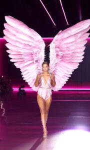 Gigi Hadid walks the runway for the Victoria's Secret Fashion Show 2024