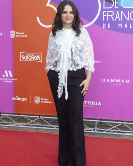 Juliette Binoche Wore Chloé To The 2024 Malaga French Film Festival